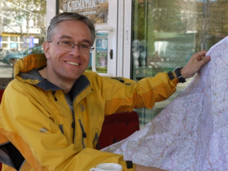 Ken with map