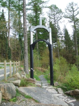 Fork in road