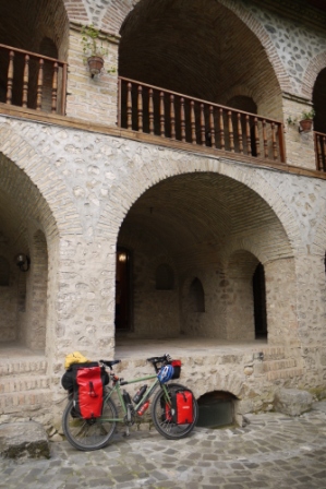 Emma at the Caravanseria