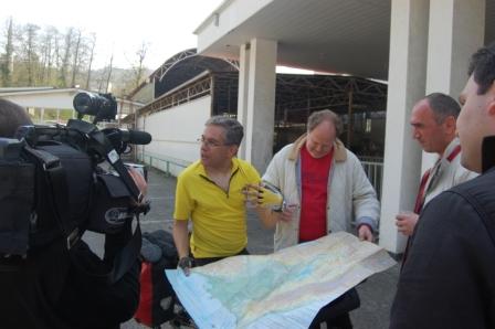 Interview at the border