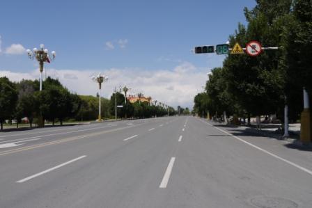 Wide boulevard